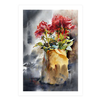 Bouquet of red roses (Print Only)