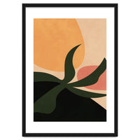 Abstract Boho Modern Plant