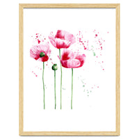 Poppies || watercolor