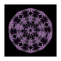 Mandala purple and black (Print Only)