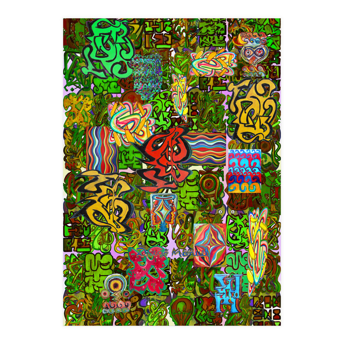 Graffiti Digital 2022 421 (Print Only)