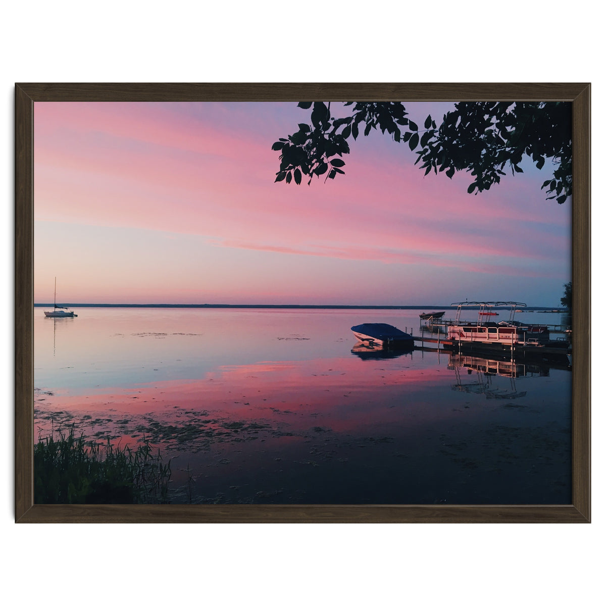 Magic hour on the lake