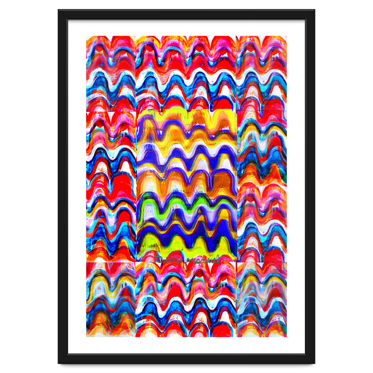 Pop abstract color full