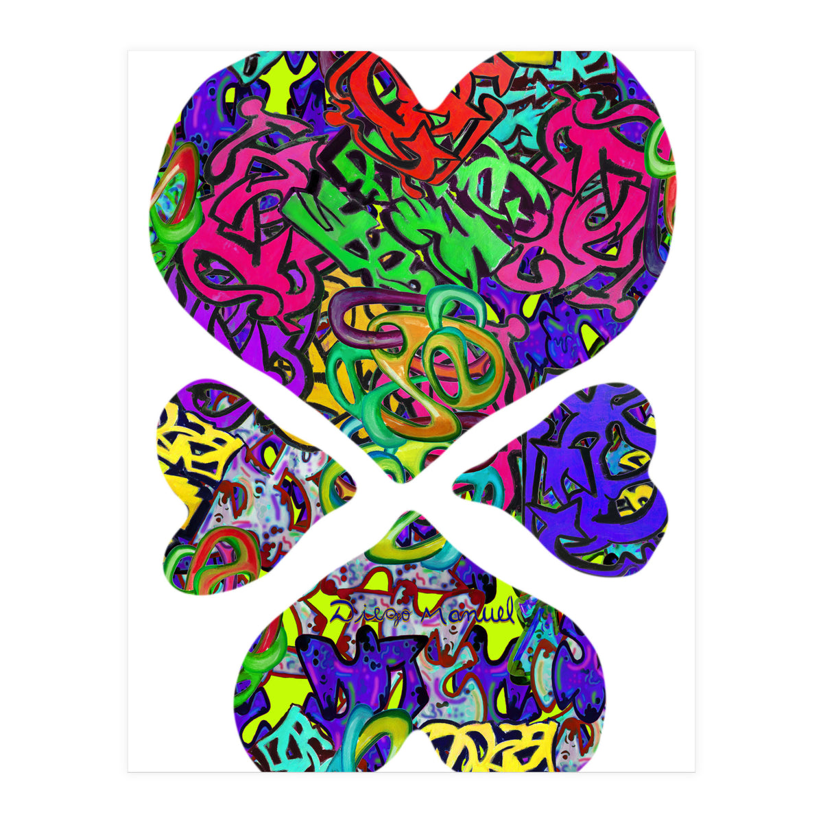 4 Corazones 11 (Print Only)