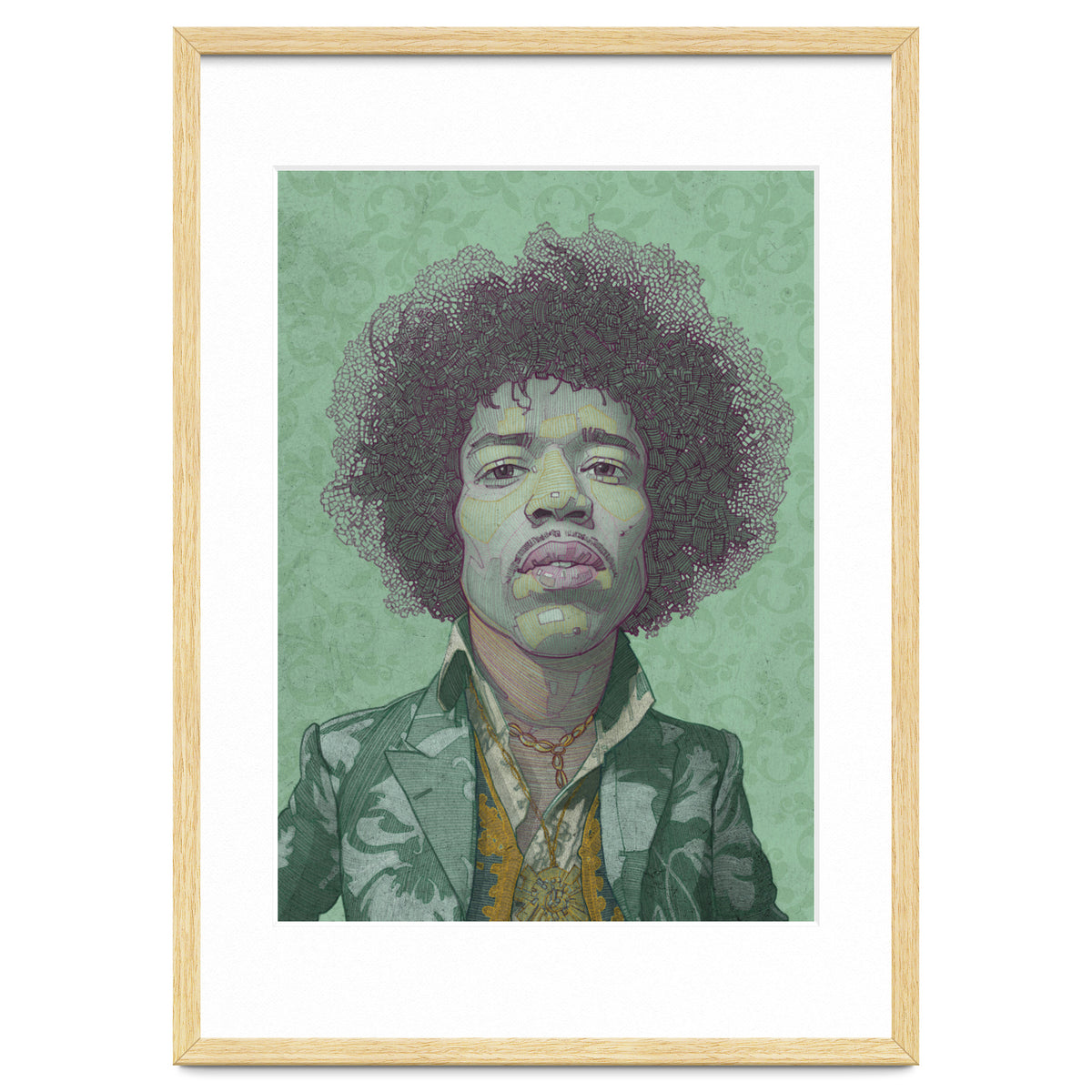 Hendrix Illustration