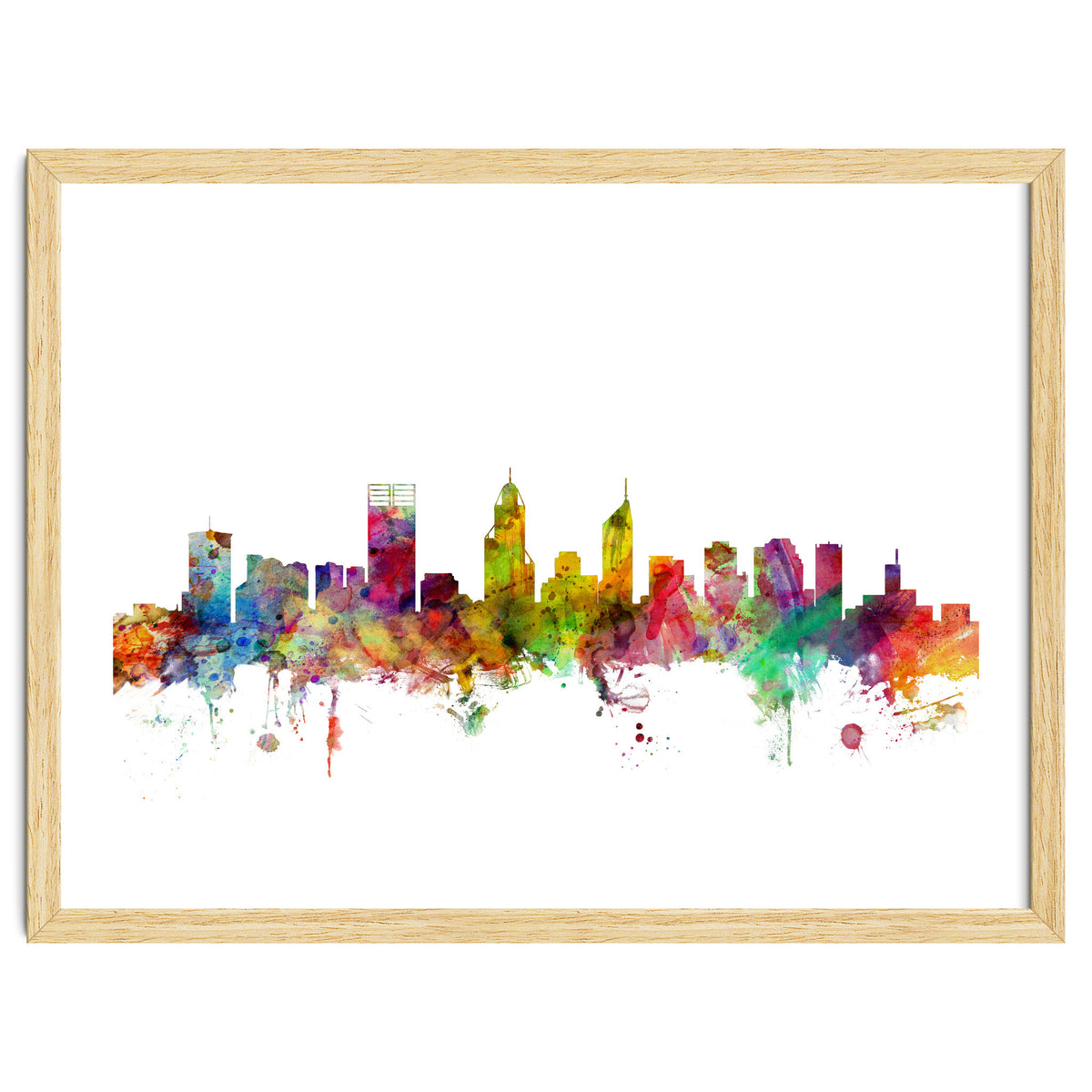 Perth Australia Skyline