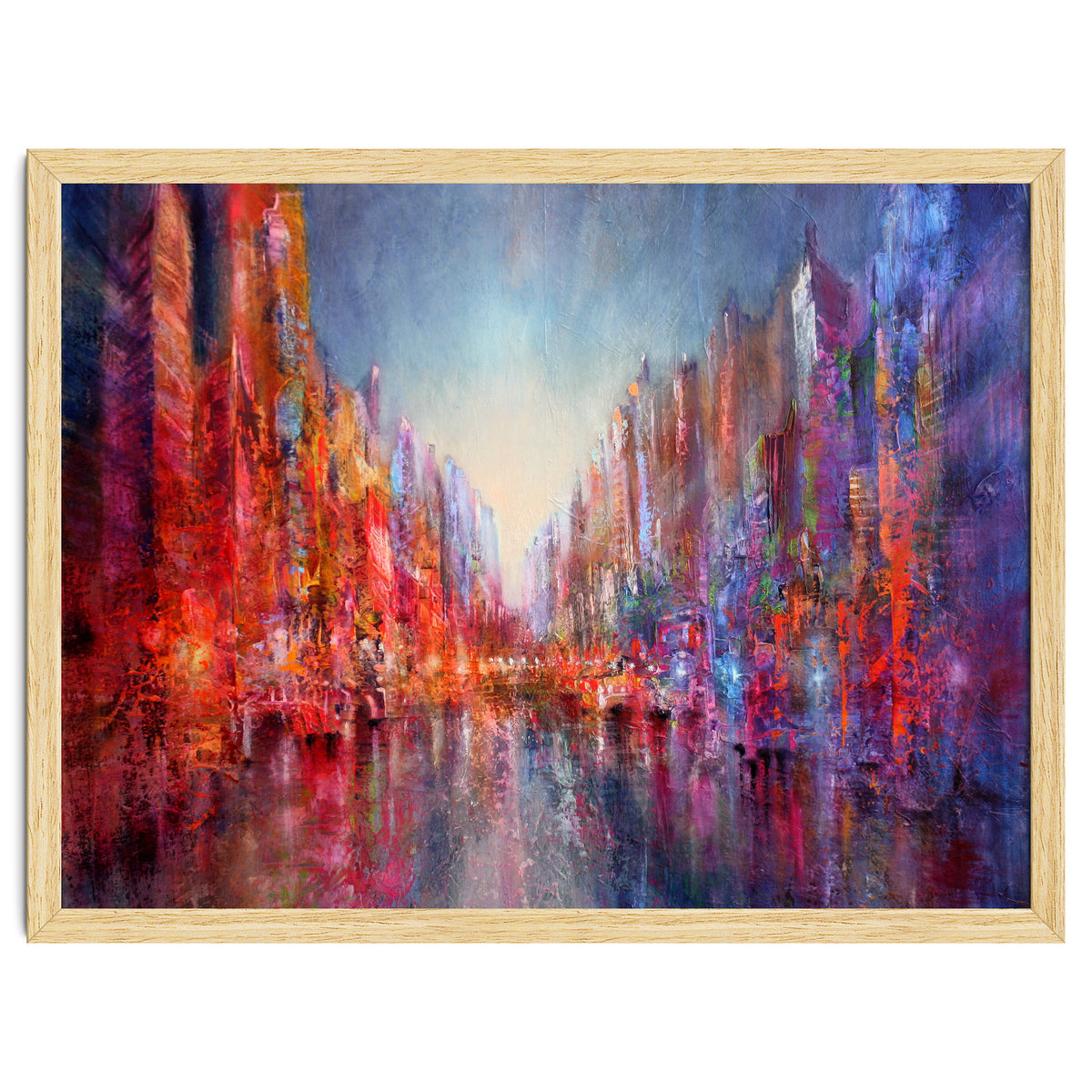 Stadt Am Fluss  - city on the riverside