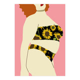 Sunflower Swimsuit (Print Only) thumbnail