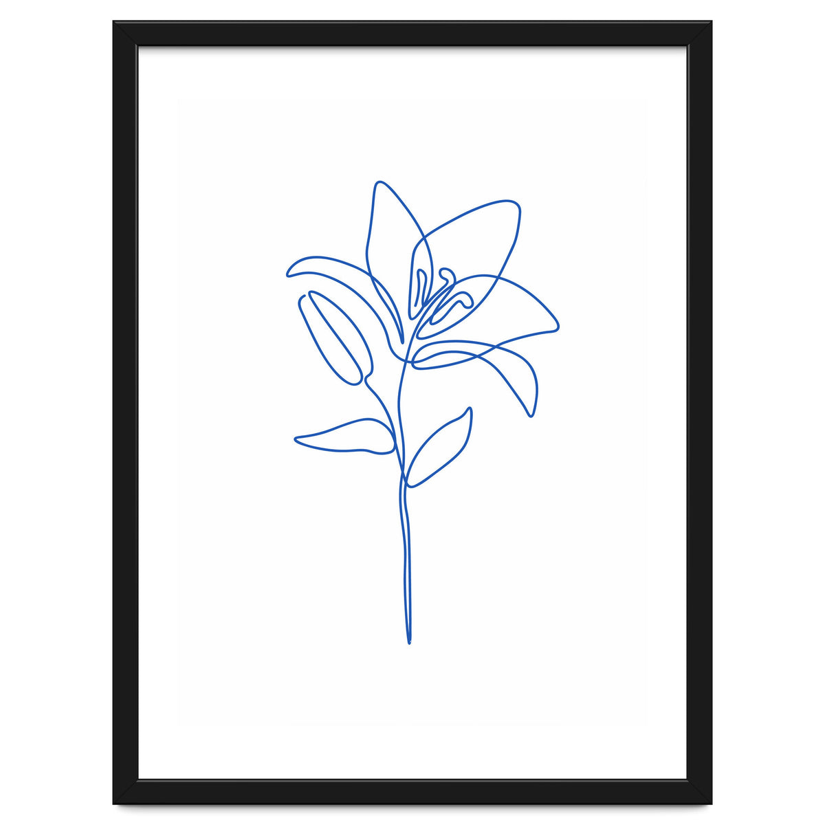 One Line Flower II