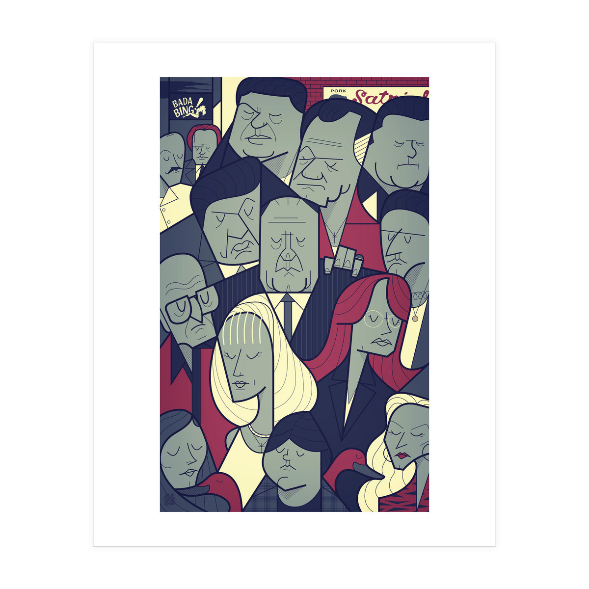 Sopranos (Print Only)