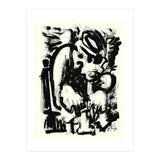 Saint With Bird (Print Only) thumbnail