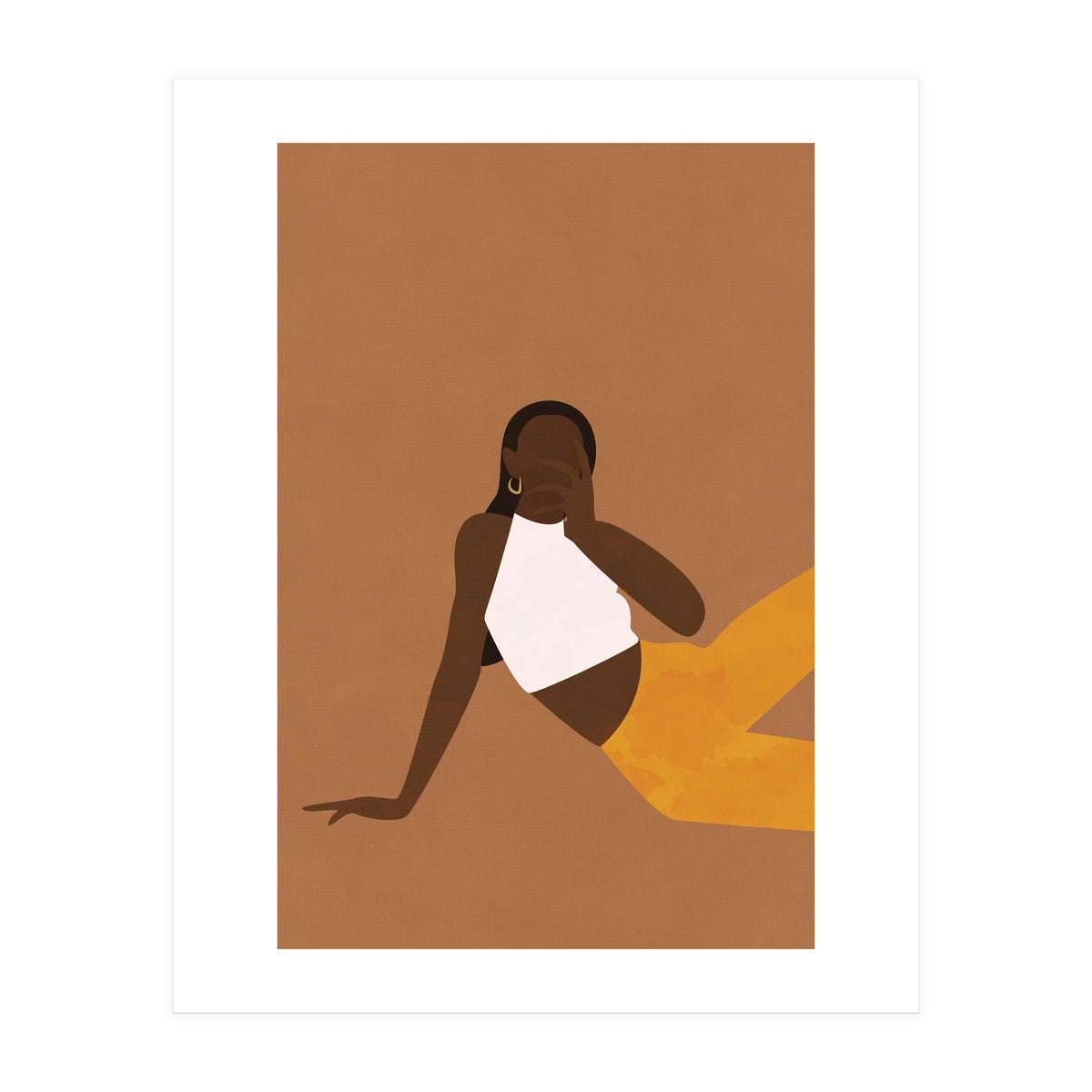 Boho Chic Woman (Print Only)