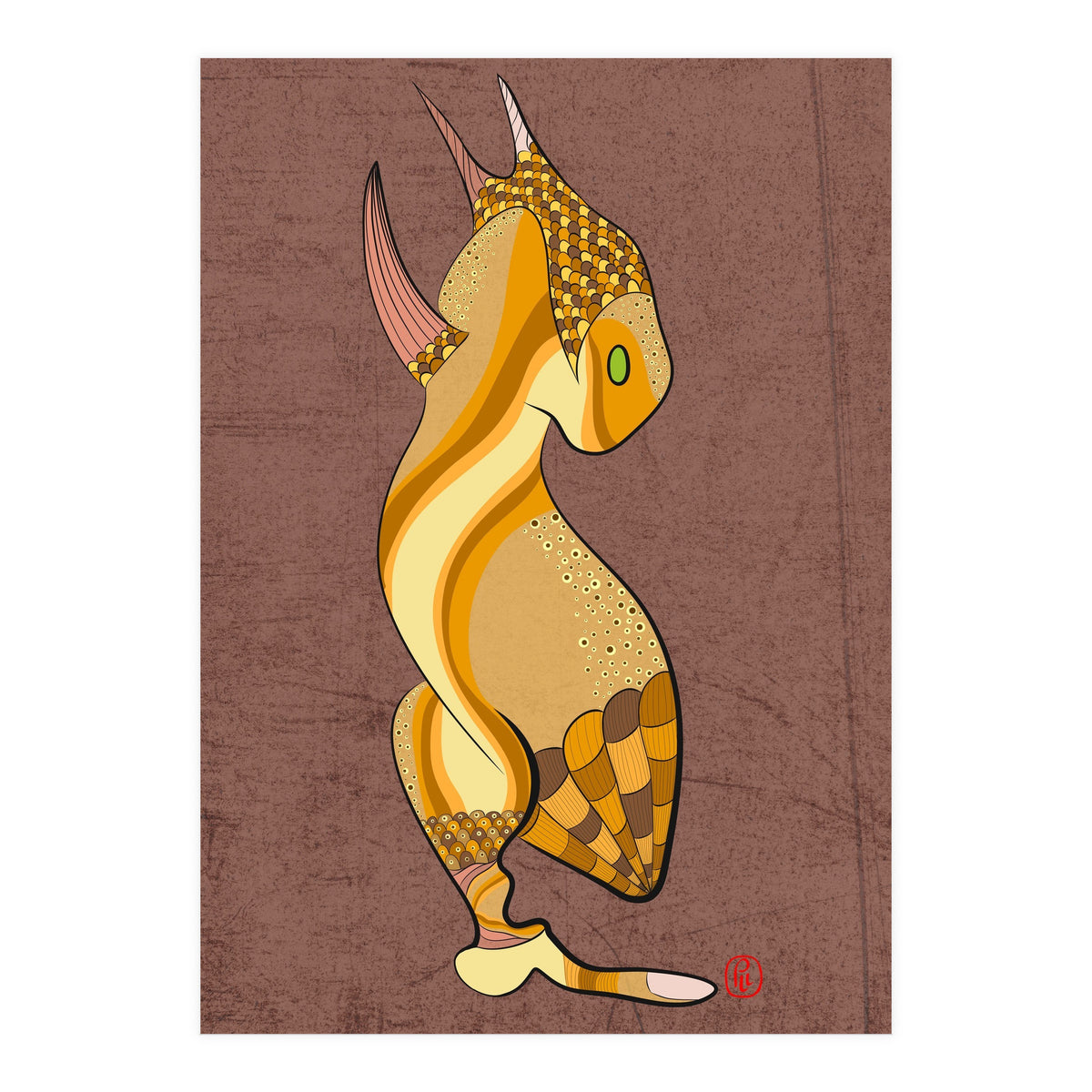 Horned Beast (Print Only)