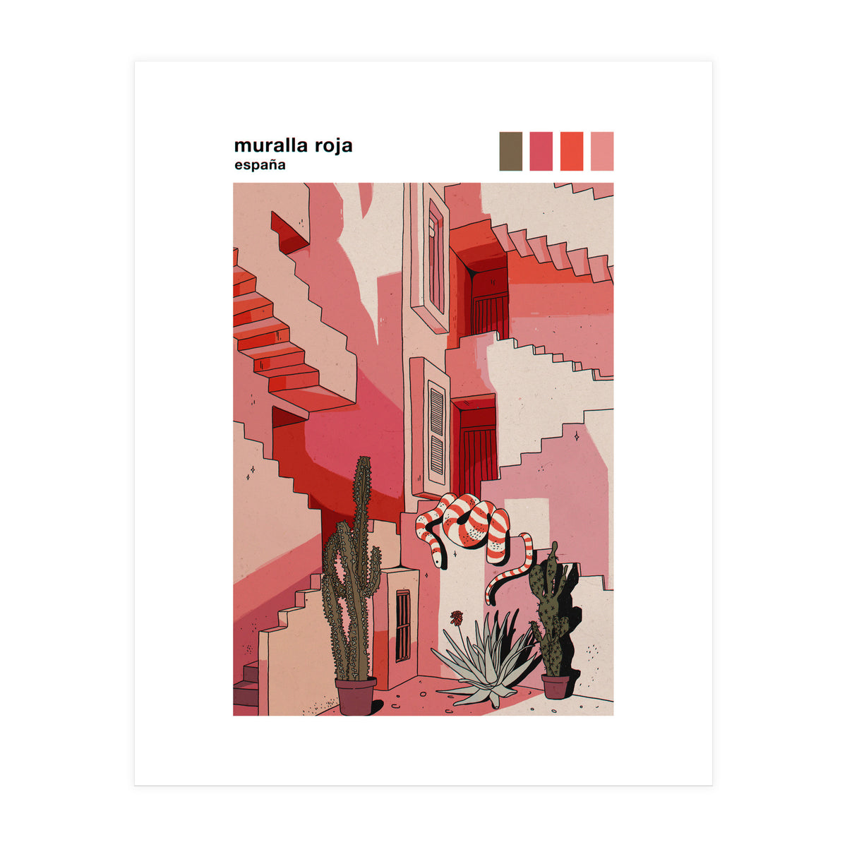 Muralla Roja (Print Only)