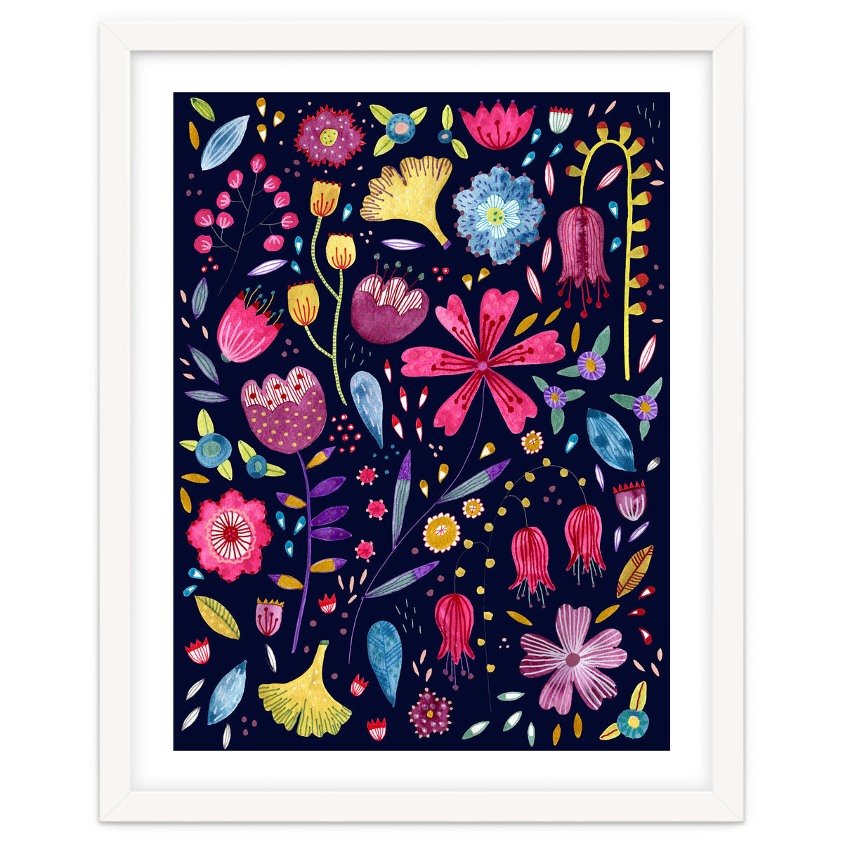 Autumn Hedgerow Dark