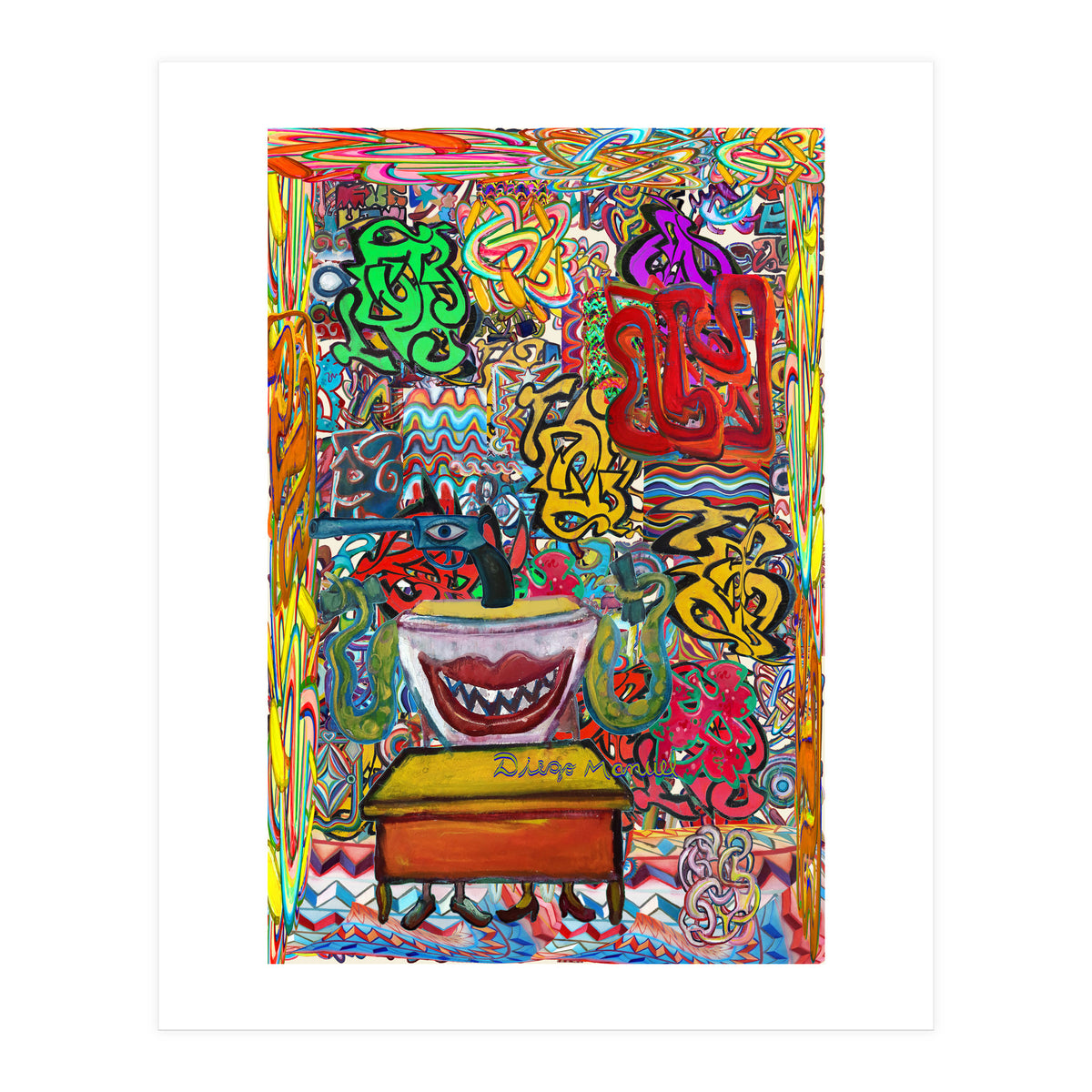 Oficina Del Cobrador 29 (Print Only)