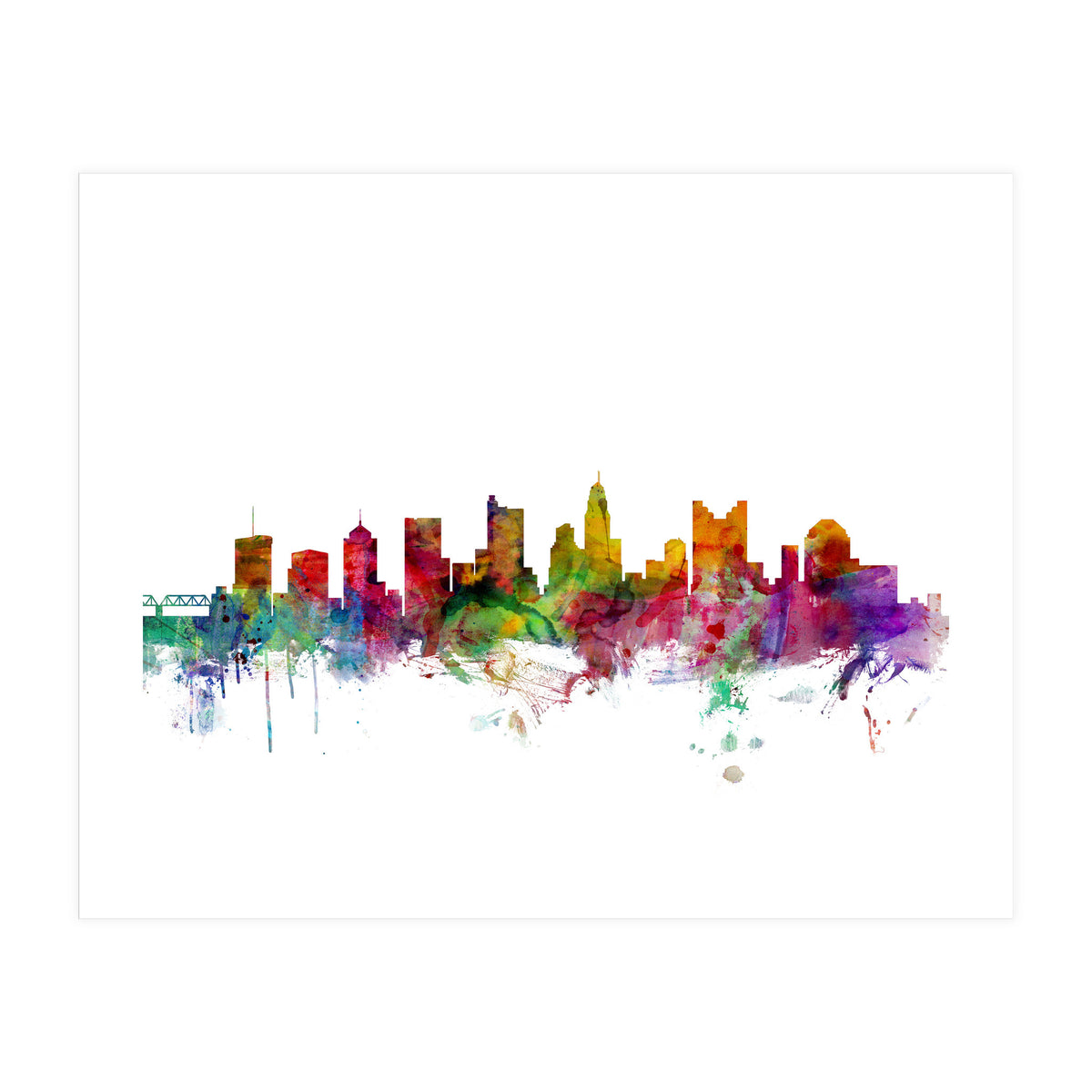 Columbus Ohio Skyline (Print Only)