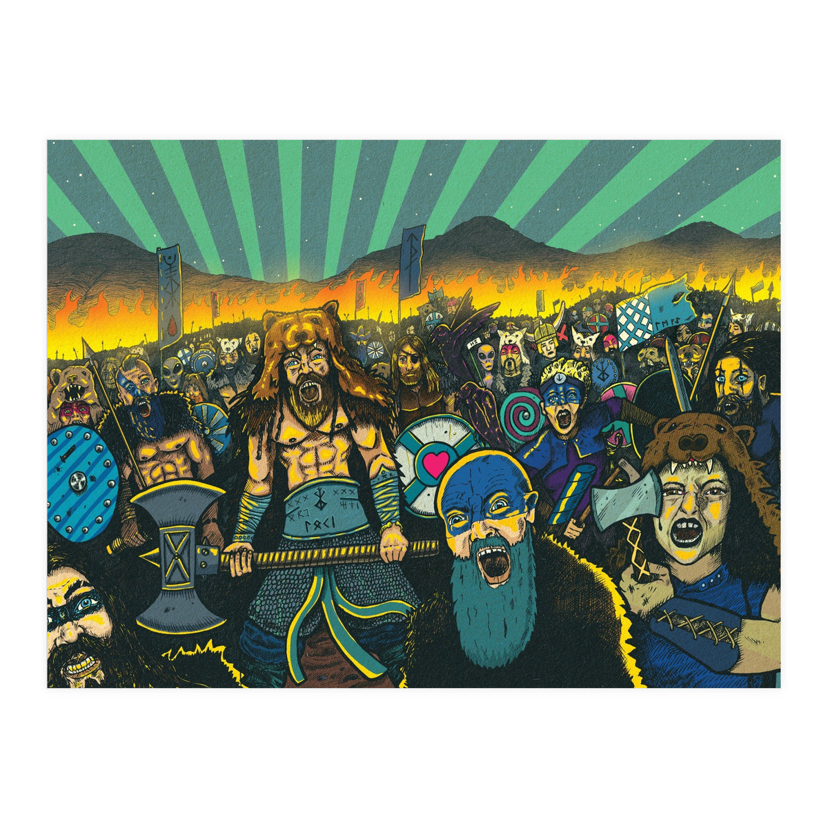 Ostmen Kviek IPA 6.2% ABV Hammerton x Abbeydale  (Print Only)