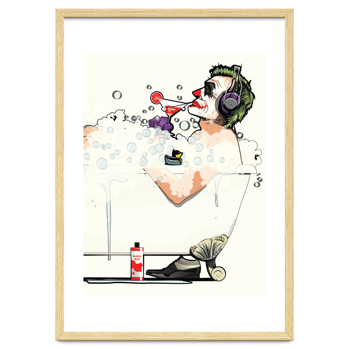 The Joker in the Bath, funny Bathroom Humour