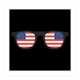 4th Of July, USA Glasses. (Print Only) thumbnail