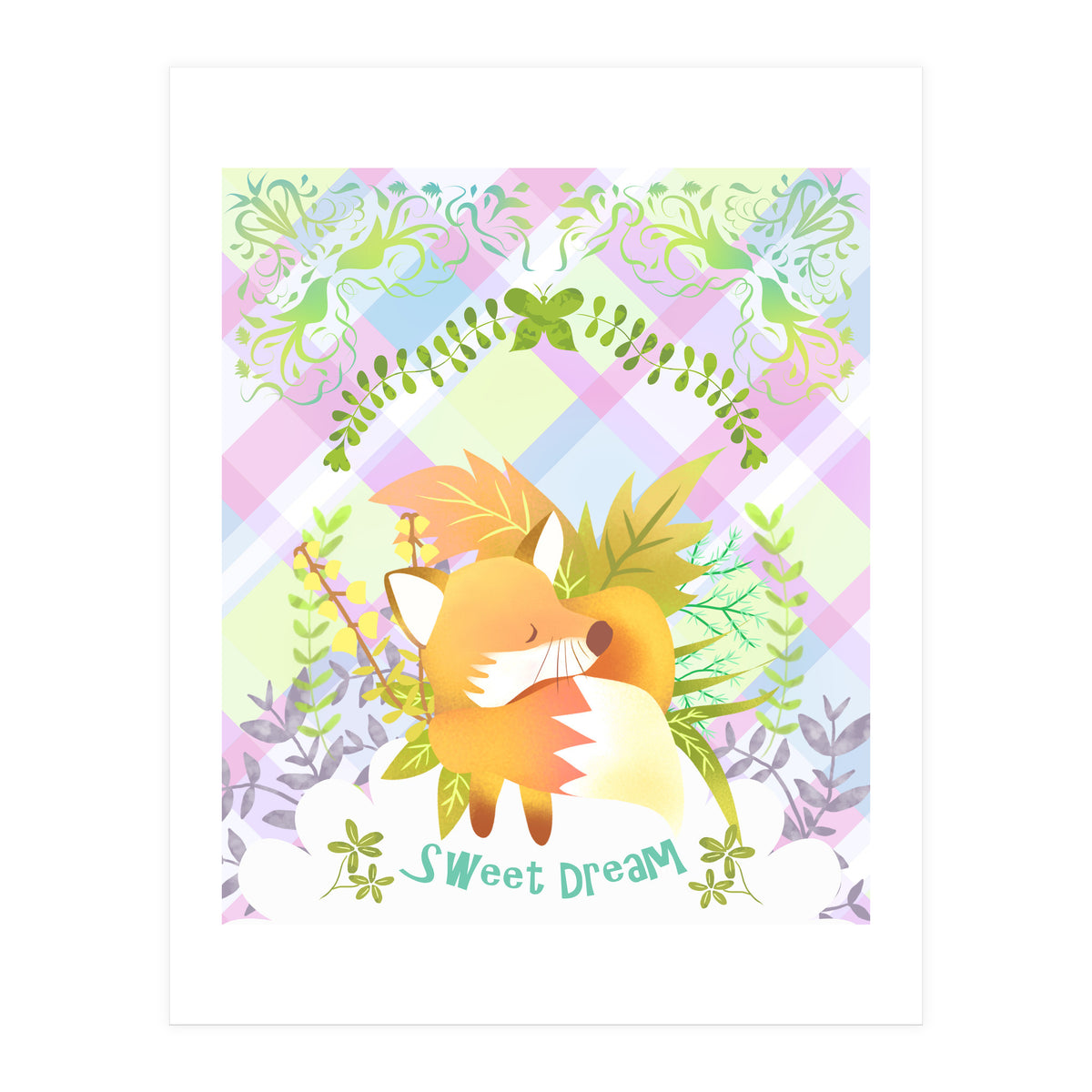 Sweet Dream Fox (Print Only)