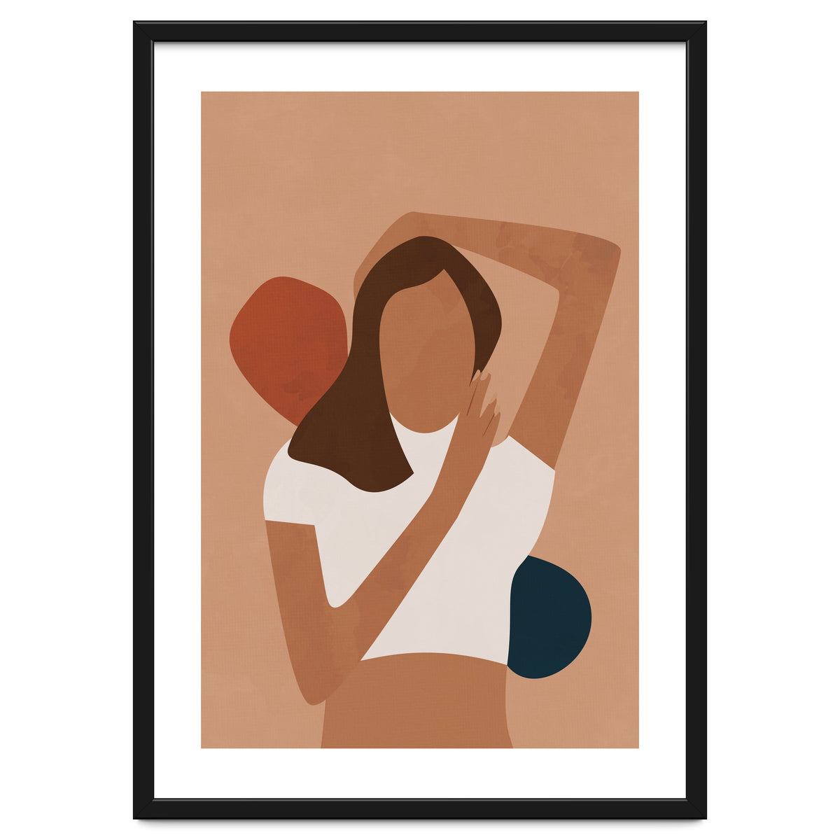 Boho Woman EarthyTones