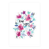Keep Going Floral (Print Only) thumbnail