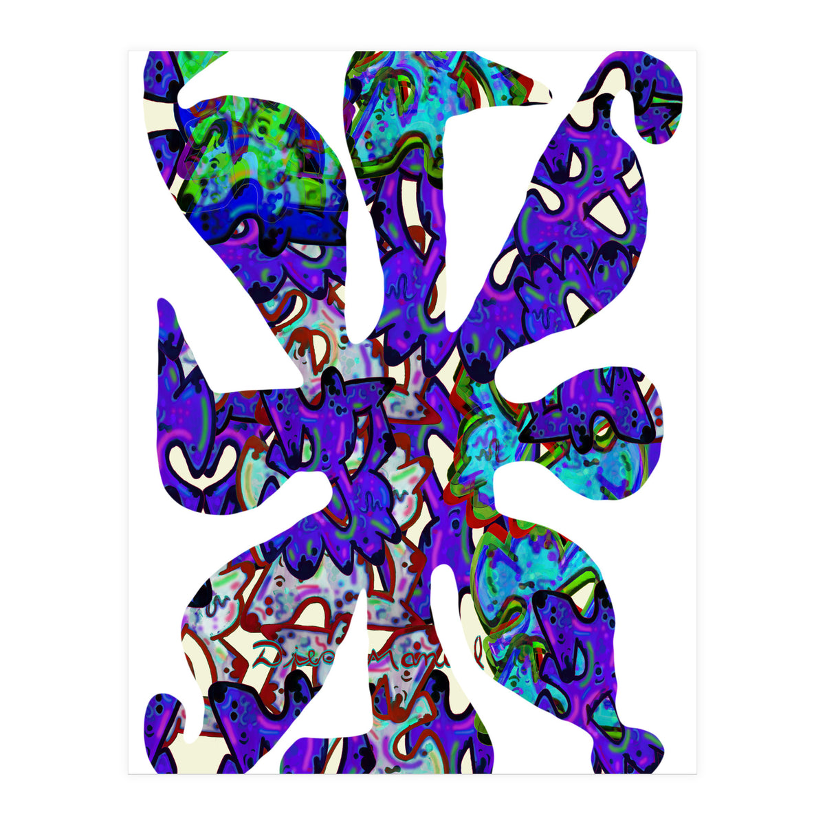 Fuego 143 Copia (Print Only)