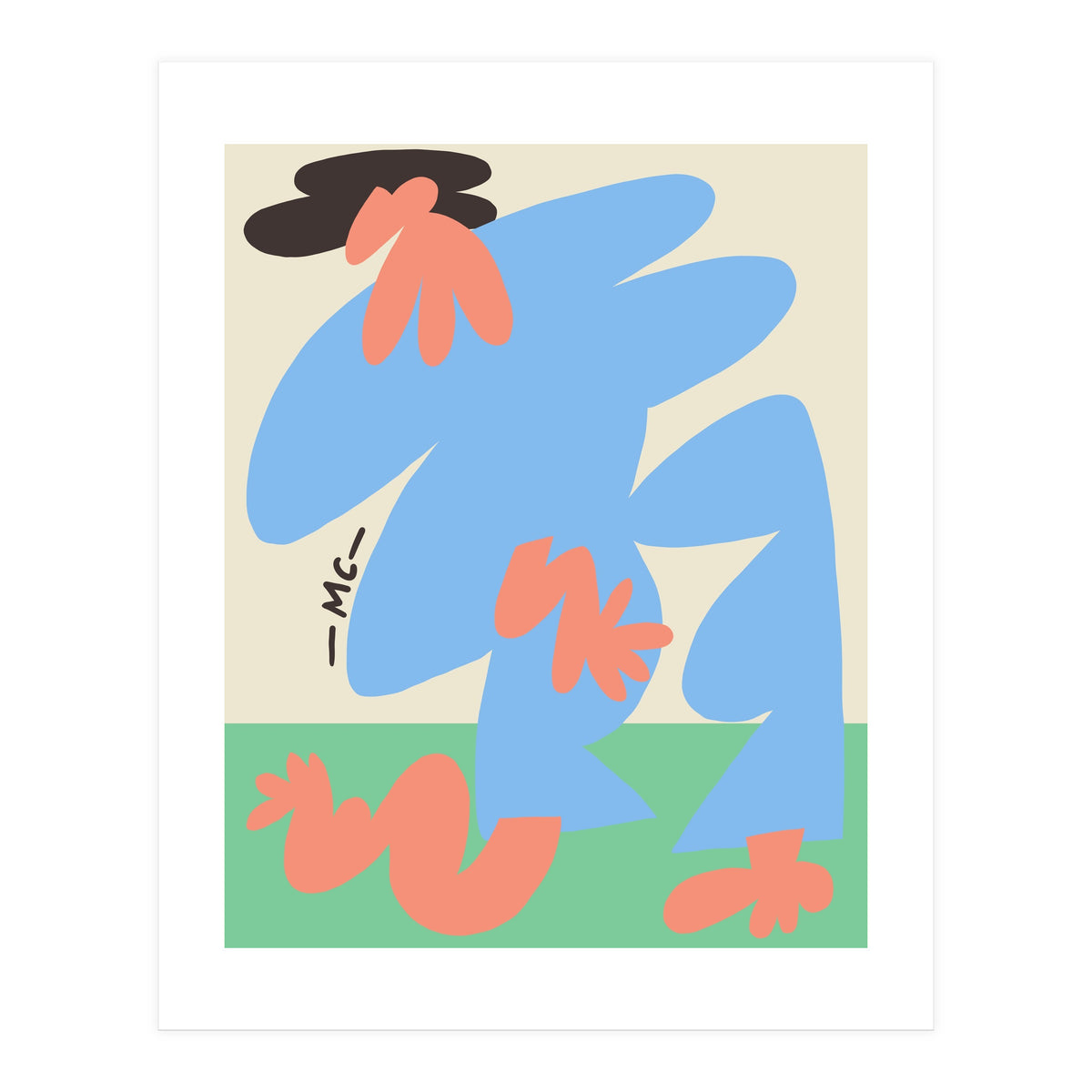 Run Boy Run  (Print Only)