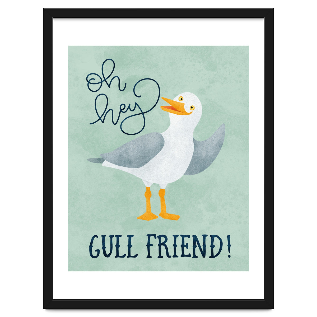 Hey Gull Friend