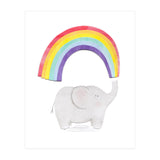 Rainbow Elephant (Print Only) thumbnail