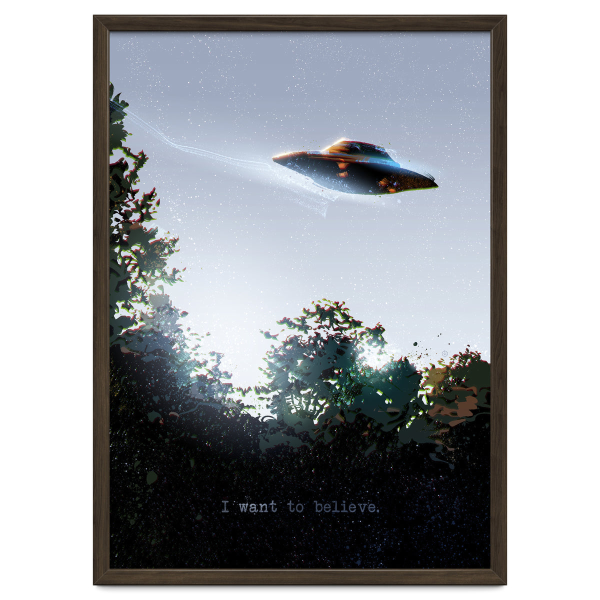 I Want To Believe Displate