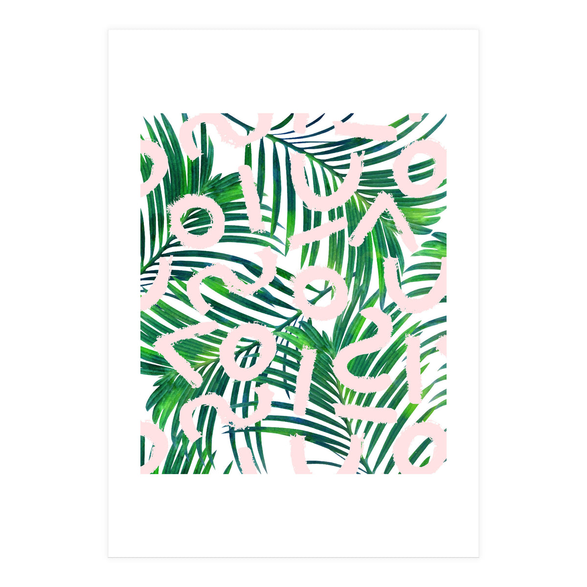 Palm + Pastel (Print Only)