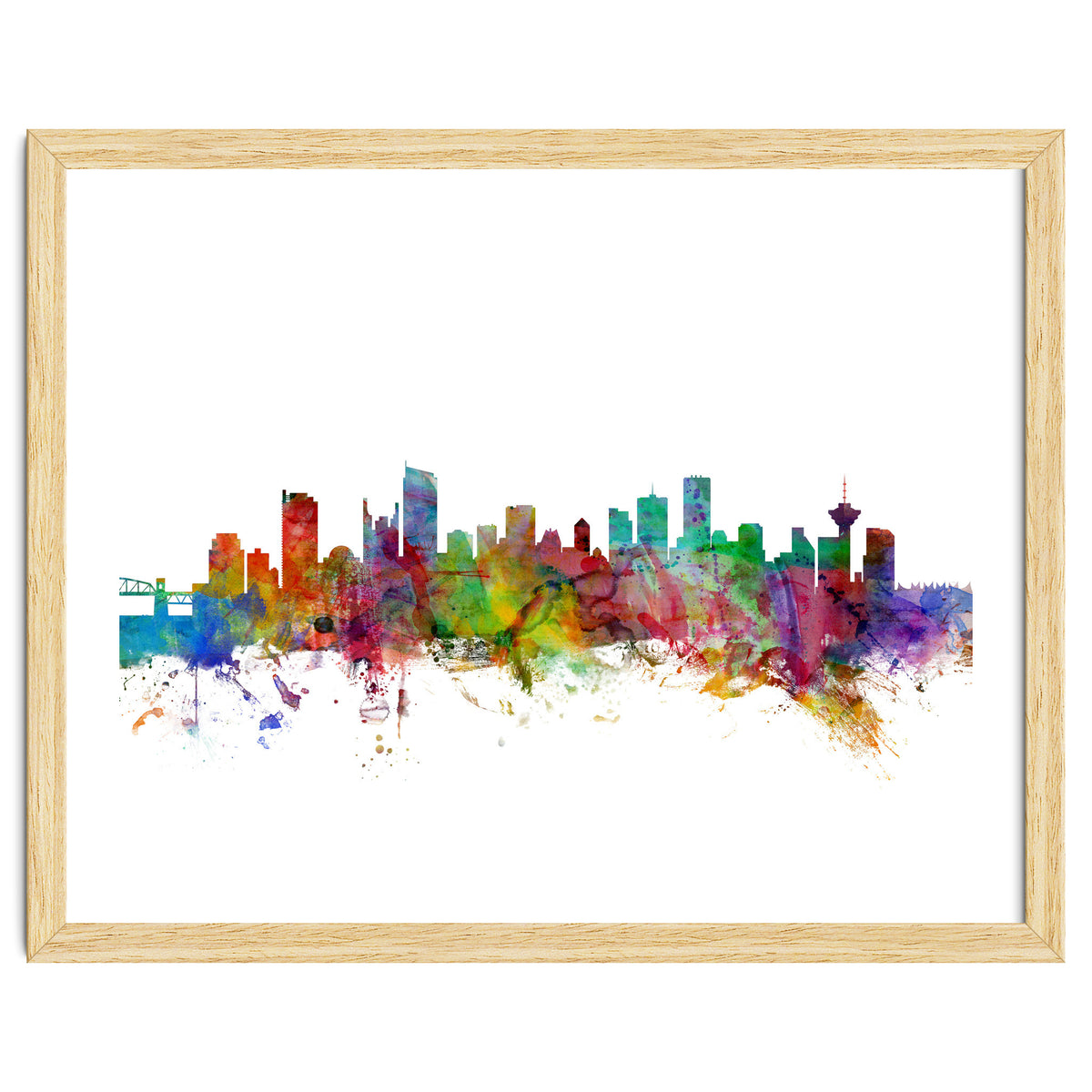 Vancouver Canada Skyline