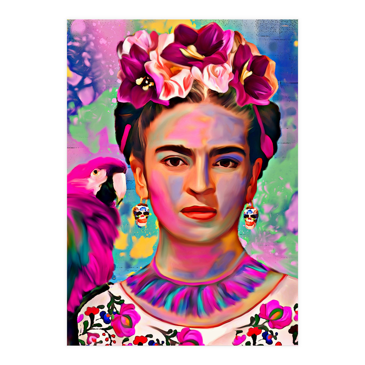 Tribute to Frida Khalo (Print Only)