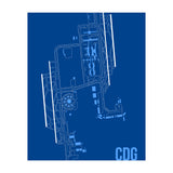 Paris CDG Airport Layout (Print Only) thumbnail