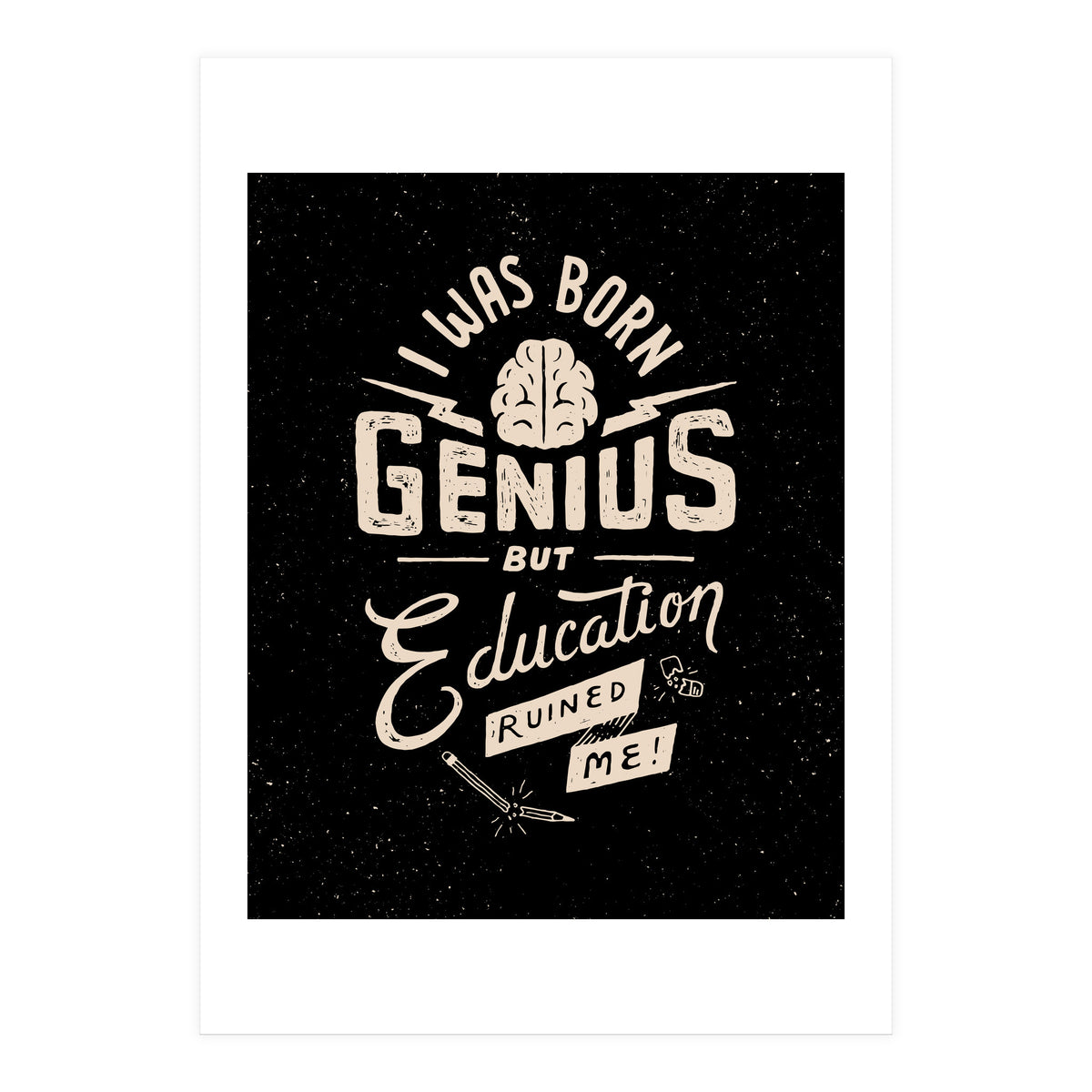 Born Genius (Print Only)