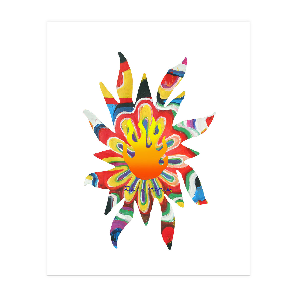 Fuego 23 Copia (Print Only)