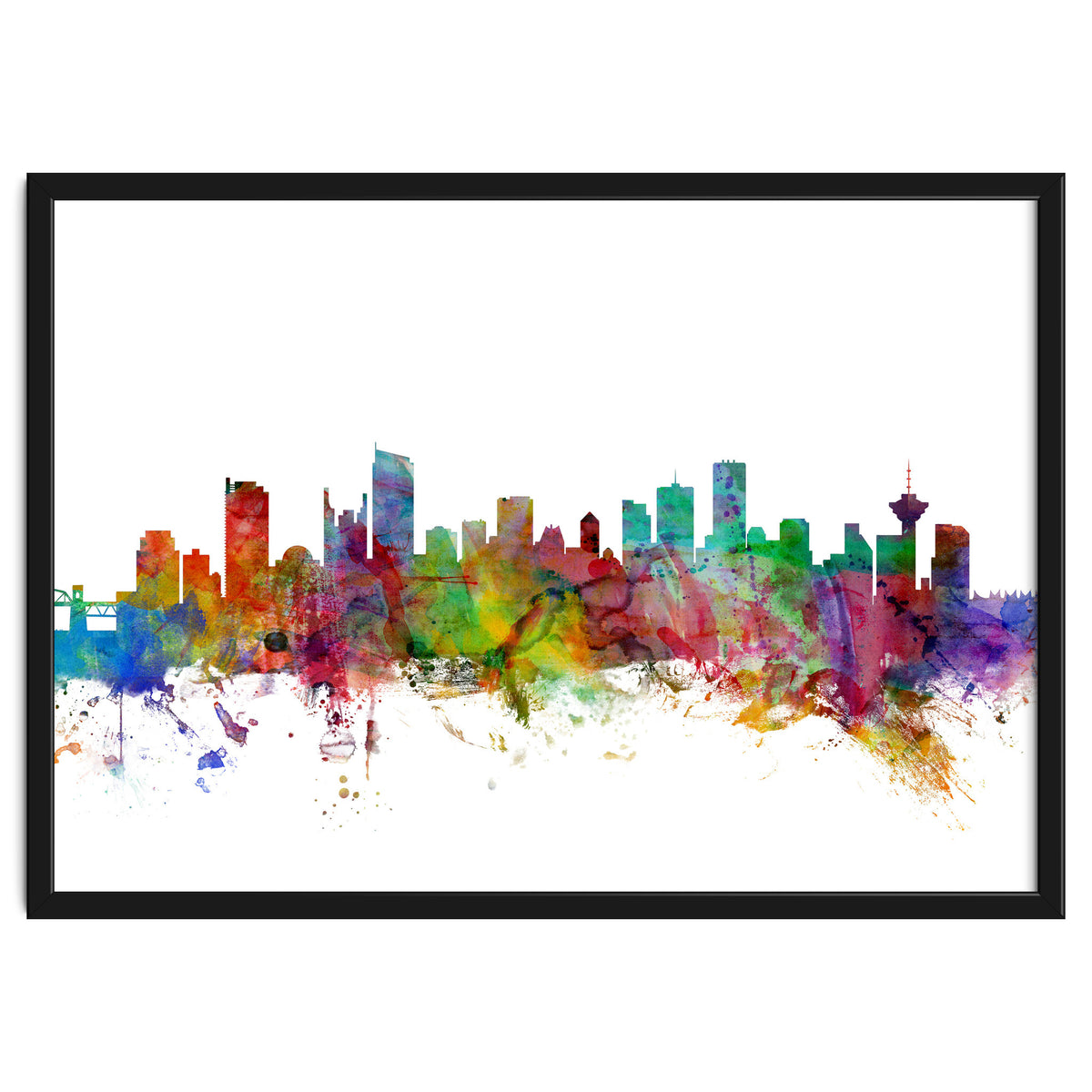 Vancouver Canada Skyline