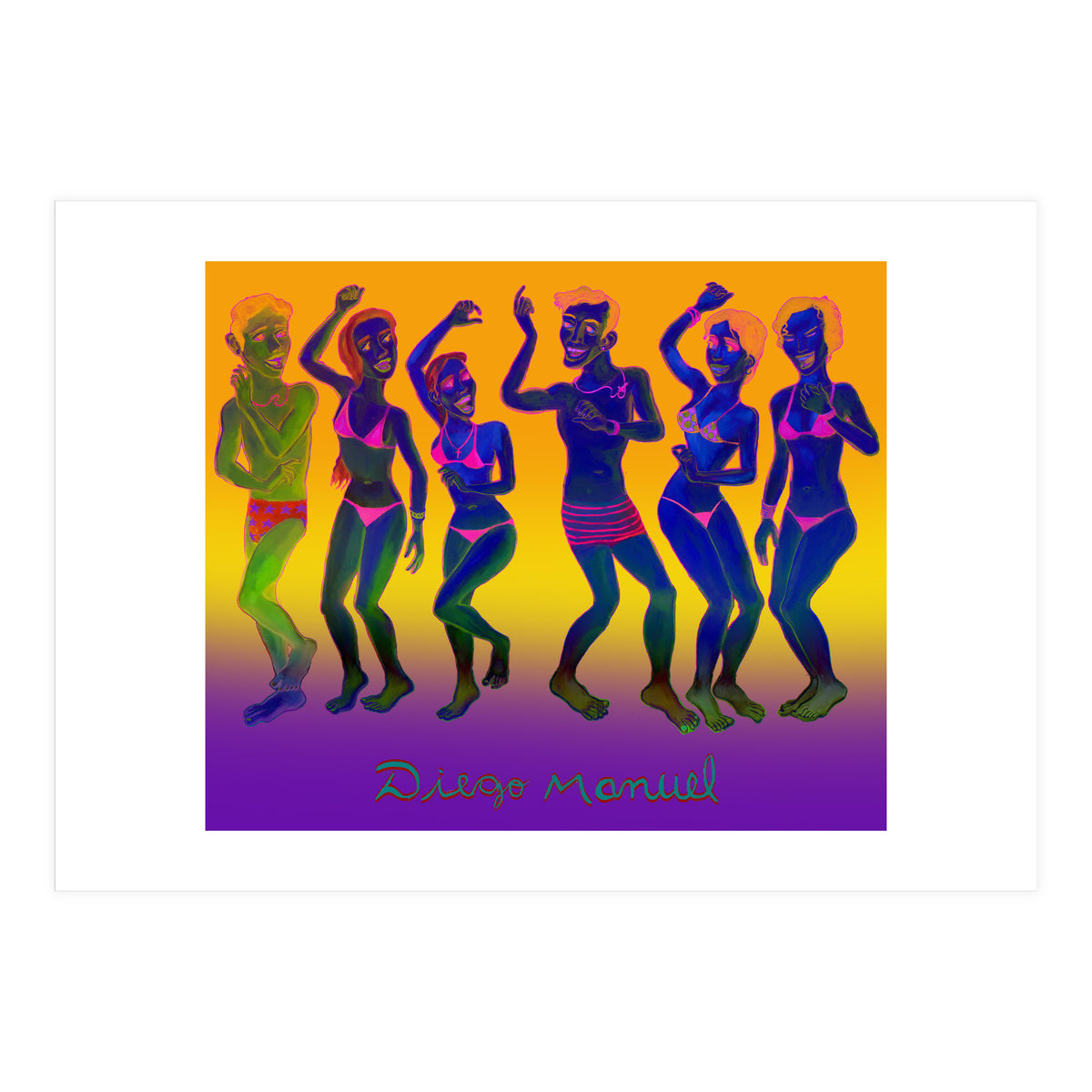 Playa Punta Mogotes 1 (Print Only)