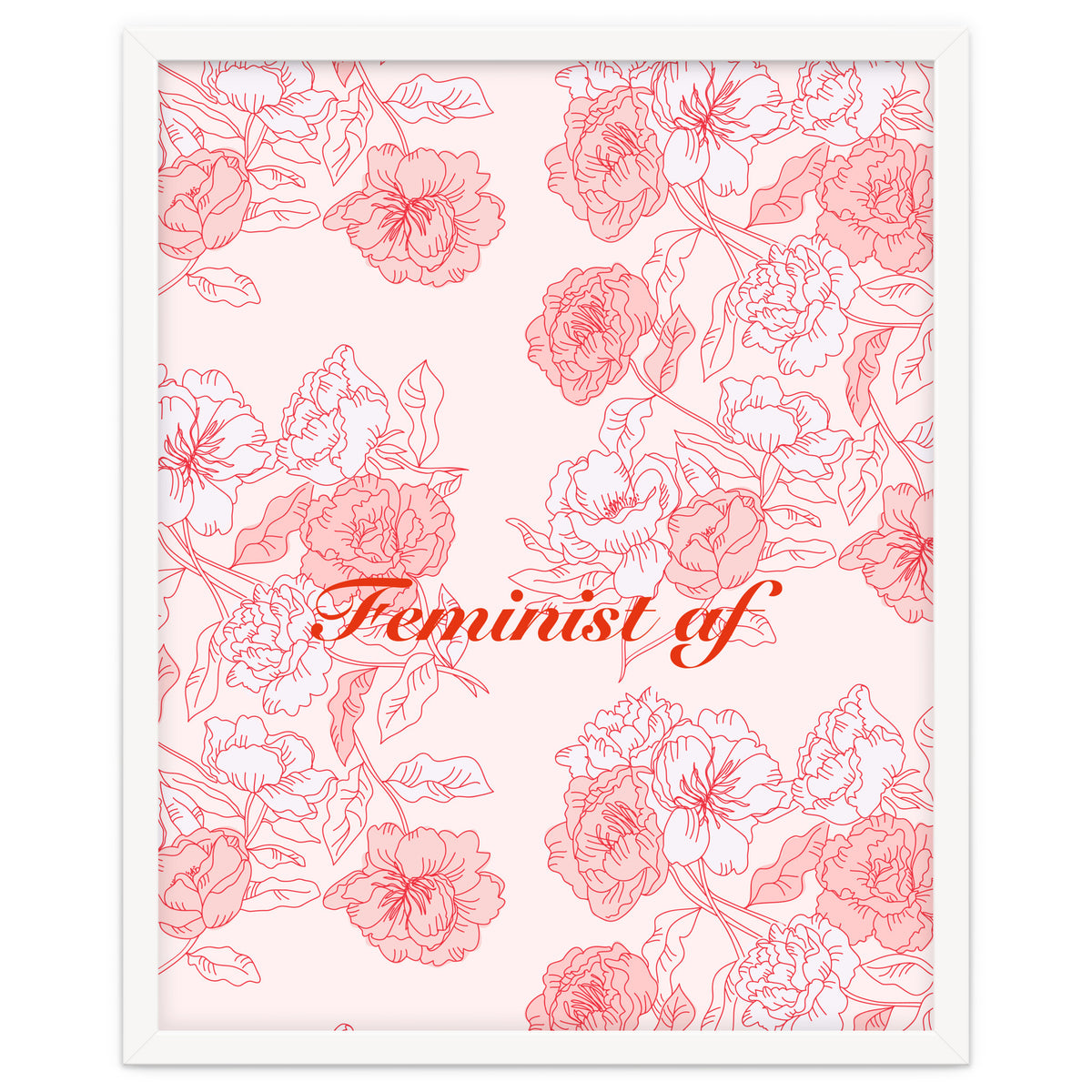 Flowers Feminist Millenialprint