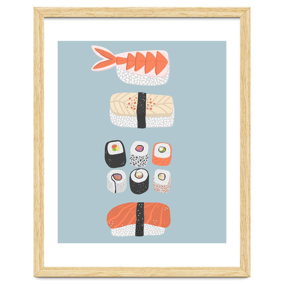 Sushi Roll Maki Nagiri