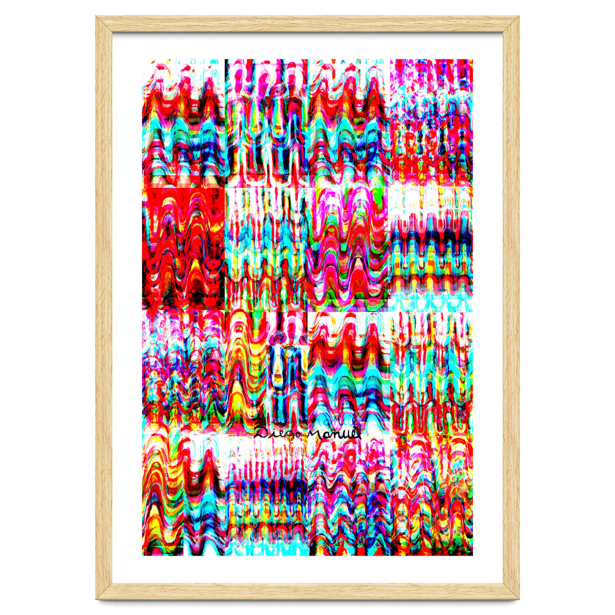 Pop abstract color full