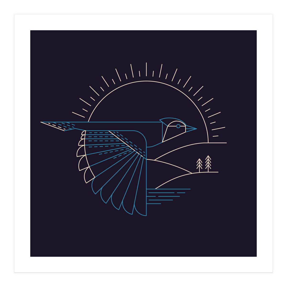 Blue Jay (Print Only)