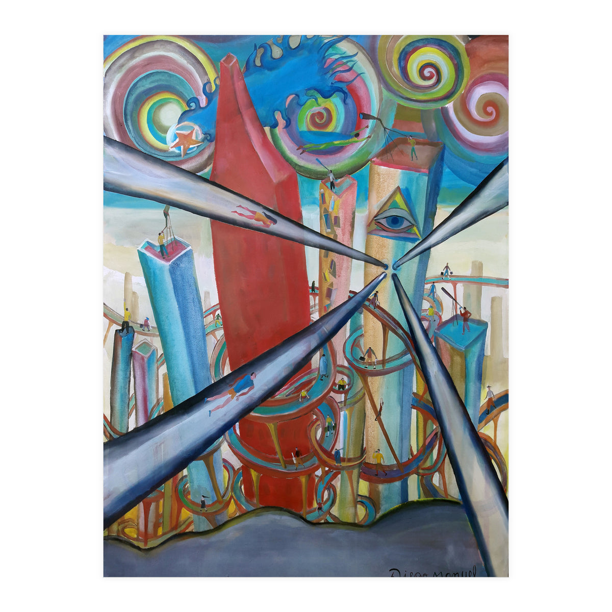 New York 2082 (Print Only)