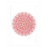 Red & Gold Mandala 2 (Print Only) thumbnail