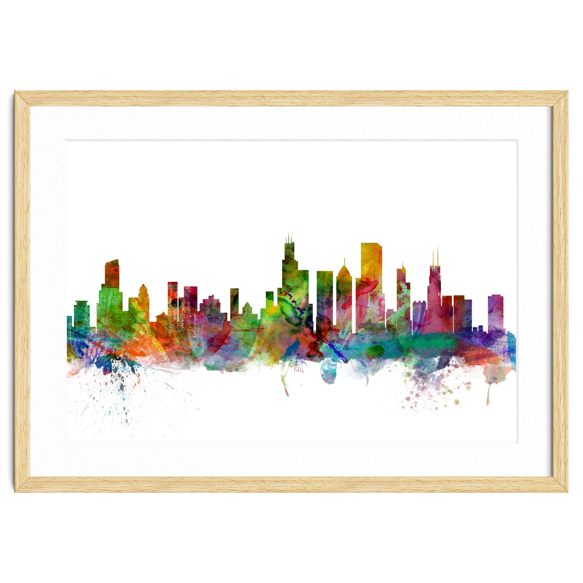 Chicago Illinois Skyline