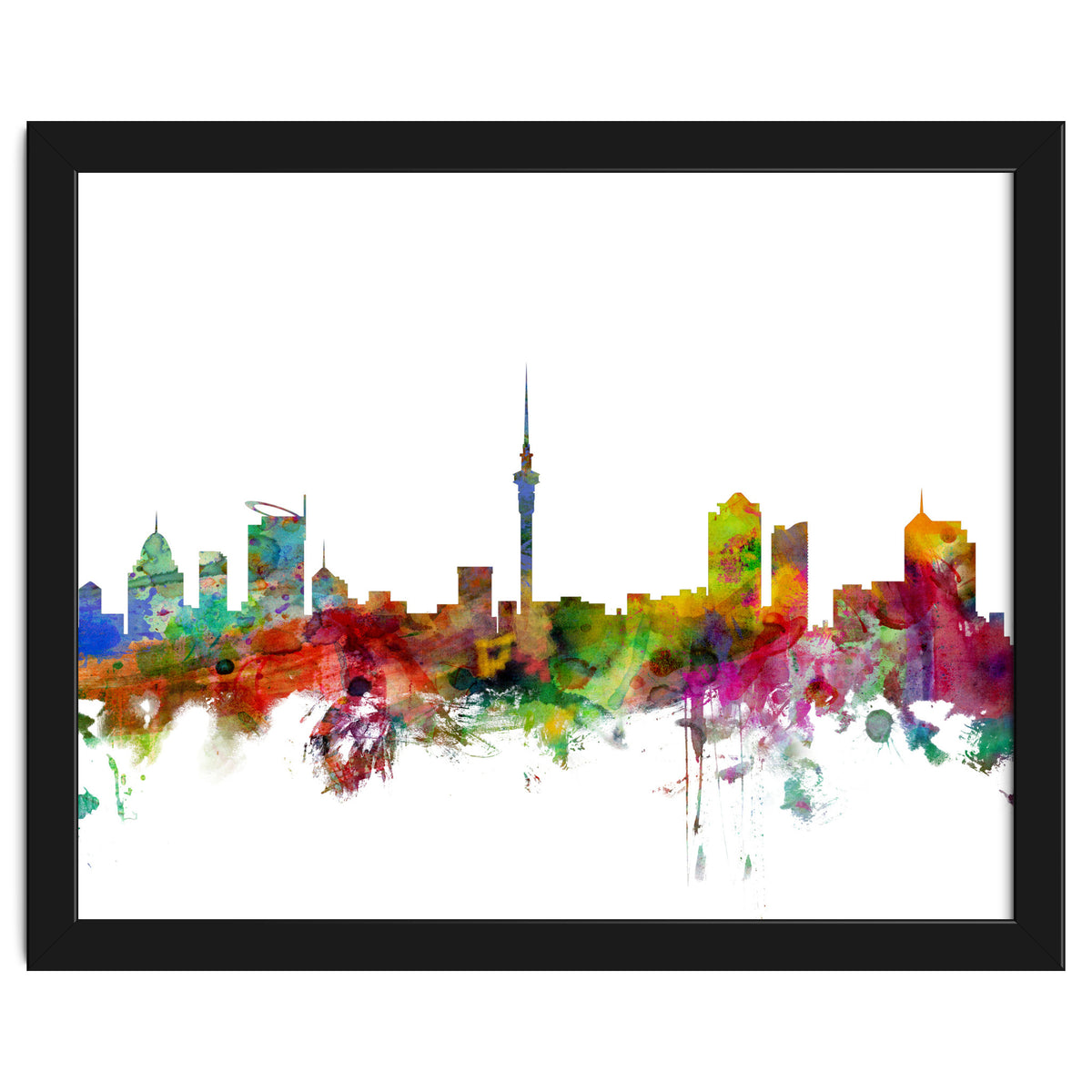 Auckland New Zealand Skyline