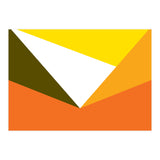 Geometric Shapes No. 58 - yellow & orange (Print Only) thumbnail