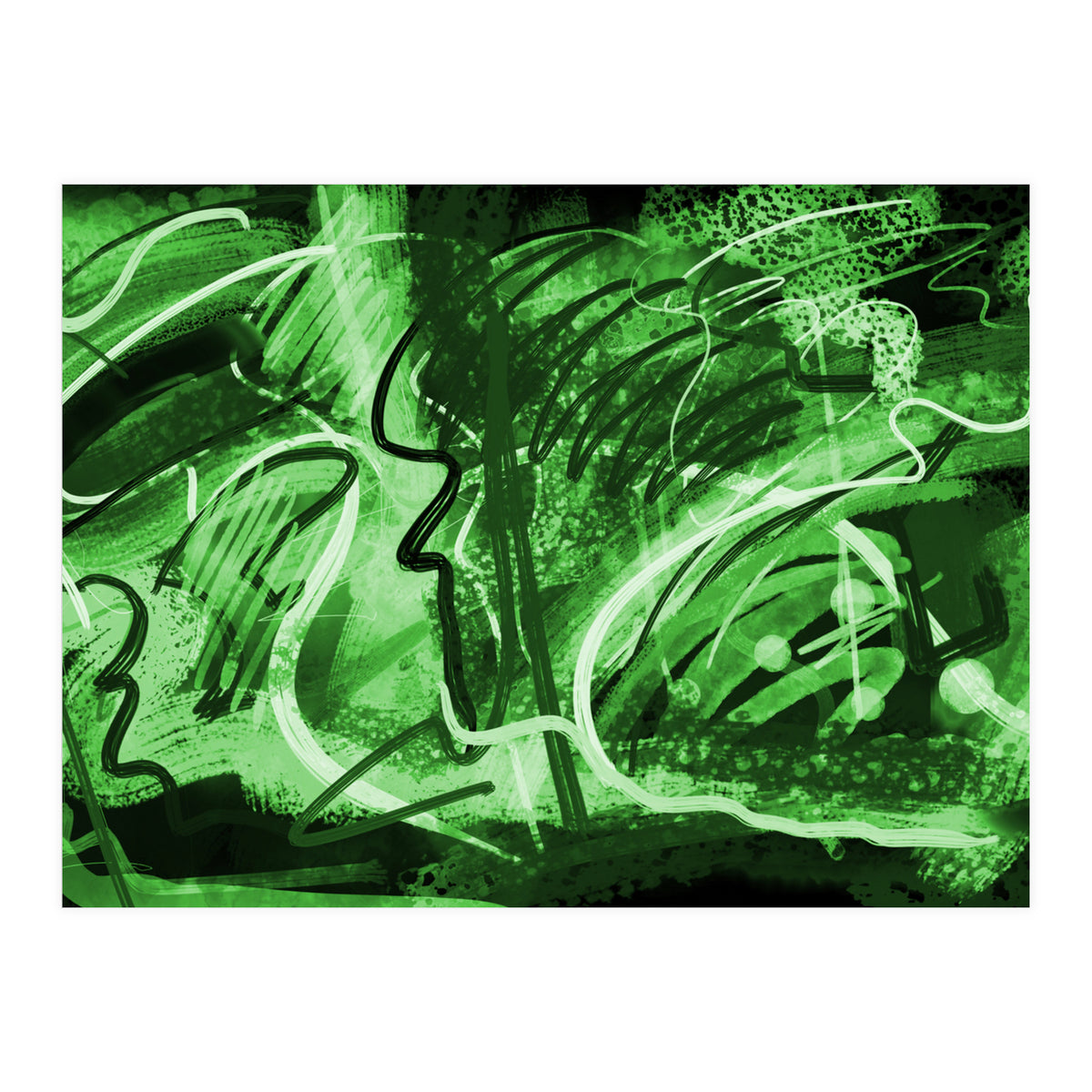 Green And Beautiful (Print Only)